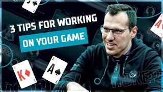 3 tips for you to IMPROVE YOUR GAME #poker #pokerschool #pokertheory