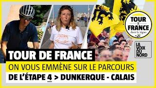 #TourDeFrance 2022 : on a pédalé sur l’étape 4, entre Dunkerque et Calais !‍️