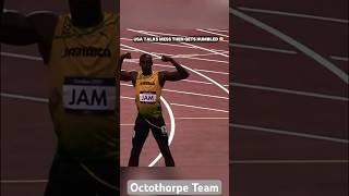 Usain Bolt DID It AGAIN ️ #olympics #usainbolt #running #sport