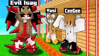 SECURITY HOUSE vs EVIL Isay in Minecraft!