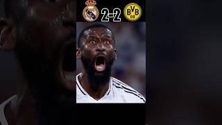 Real Madrid VS Dortmund FC UCL Greatest Comeback Vini Aura 2024  #football #youtube #shorts