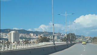 driving in annaba 2024 جولة في مدخل  عنابة أجمل مدخل مدينة في الجزائر ساحة الثورة وسط المدينة