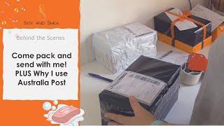 Come pack and send with me PLUS how I use Australia Post to save time and money