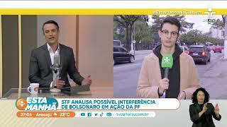 Possível interferência de Bolsonaro nas investigações da Polícia Federal leva caso até o STF