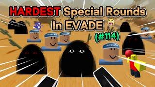 The HARDEST Special ROUNDS - ROBLOX Evade Gameplay (#114)