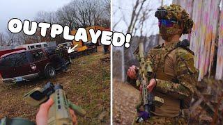 I OUTPLAYED Their ENTIRE Team!! - ACS Airsoft