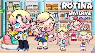 ROTINA MATERIAL ESCOLAR  | AVATAR WORLD ROTINAS E HISTÓRIAS