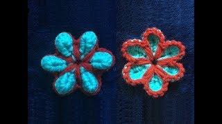 How to Crochet a Flower Pattern #275│by ThePatternFamily