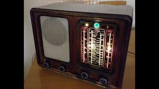 Radio Antigua Megom año 1939, Restauración sin válvula rectificadora 80