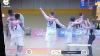 Nicolas Buchholz(Dragons Rhondorf) buzzer beater