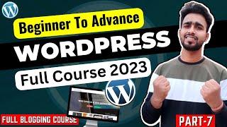 How to Create WordPress Website | Wordpress website kaise banaye | WordPress Full Course 2023