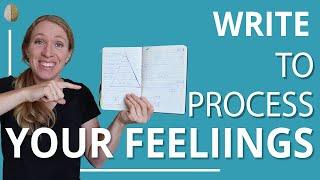 6 Ways to Process your Feelings in Writing: How to Journal for Anxiety and Depression