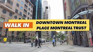 Downtown Montreal Walk Tour in 4K! Summer 2024 - 4K