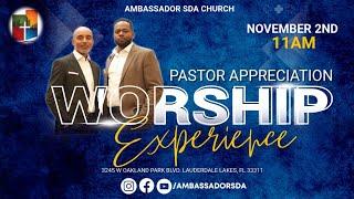 Ambassador SDA Church Worship Experience | Pastor Appreciation | November 2nd, 2024