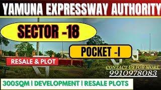 Yamuna Expressway Authority Plots Sector 18 pocket I | Yeida sector 18 pocket I Development #yeida