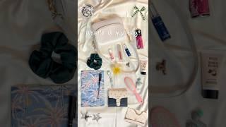 what’s in my bag , girl essentials,aesthetic #aesthetic #whatsinmybag #shorts