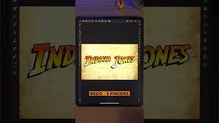 UNDO & REDO in Affinity Photo 2 iPad