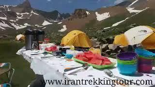 Mount Alamkuh(Alamkooh) and Damavand trekking tour