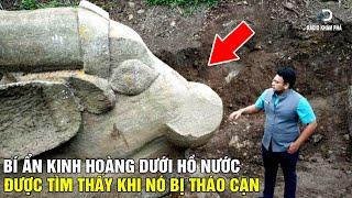 Những bí ẩn kinh hoàng được tìm thấy dưới hồ nước khi nó bị tháo cạn