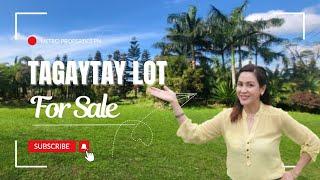 Tagaytay Lot for Sale - Beautiful Rolling Terrain  !