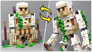 I Upgraded a LEGO Minecraft Iron Golem Fortress With Viewers' Ideas