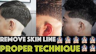 Mens Haircut Tutorial | Erase the Skin Line step by step