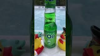 Marble Pop Green Apple Ramune #shorts #viral #soda #japan #ramune