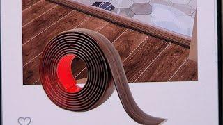 How to Install Art3d Self adhesive transition strip EASY TO INSTALL REVIEW