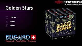 Bugano Feuerwerksbatterie Golden Stars