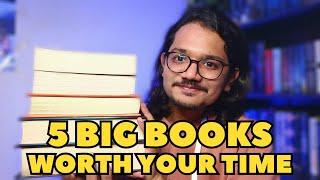 5 Big books that are worth your time   | Book recommendations 