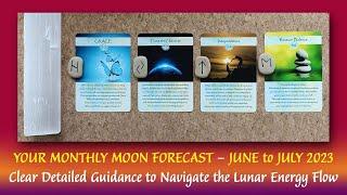 YOUR MONTHLY MOON FORECAST ️It's Time To Manifest WITH THE MOON... Pure Empowerment! 