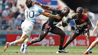 Kenya vs Argentina 5th Place Finals PlayOff || Los Angeles Rugby 7s 2022