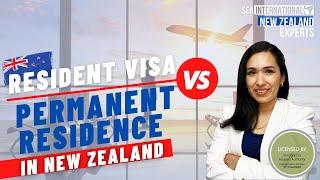 What is the difference between Residence and Permanent Residence? I New Zealand