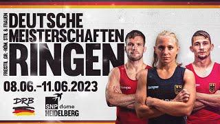 RINGEN DM 2023 – 53kg WW - Michelle Schnapp vs. Svea Reichmann