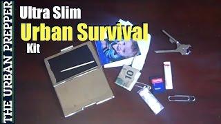 Ultra Slim Urban Survival Tin by TheUrbanPrepper