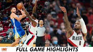 Golden State Warriors vs Portland Trailblazers 10.4.21 | Full Highlights | @HNBMEDIATV