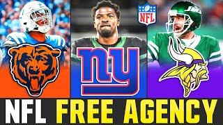 2025 NFL Free Agency Predictions | NFL Free Agents Landing Spots