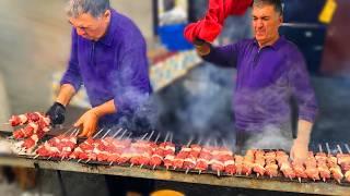 THOUSANDS OF KEBABS PER DAY| THE MOST FAMOUS KEBAB BAR OF UZBEKISTAN