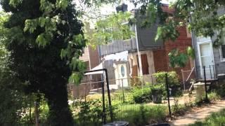 Tupac Shakur (2pac) childhood house / neighborhood in Baltimore Maryland (3955 Greenmount Avenue)