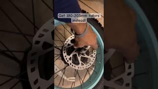 Get rid of these CHEAP ebike brakes. Use these instead! #ebike #upgrade