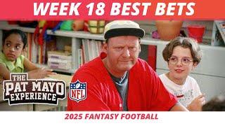 2025 NFL Week 18 Best Bets, Teaser | Best NFL Props | Week 18 NFL Game Previews