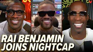 Rai Benjamin joins Shannon Sharpe & Chad Johnson to talk 400m hurdle Olympic victory | Nightcap