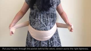 How to use Mamaway Maternity Belt