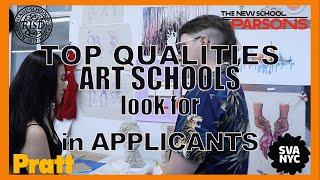 Top Qualities Art Schools Look for in Applicants