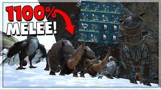 STEALING INSANE TAMES ON DAY 1! - ARK Small Tribes PvP