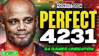 Kompany's PERFECT 4231 FM24 Tactics | 99% Win Rate | Best FM24 Tactics