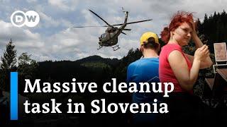 What is being done to help after Slovenia's worst-ever natural disaster? | DW News