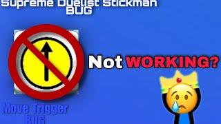 Supreme Duelist Stickman Move Trigger GLITCH!  | StickVince12