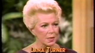 Lana Turner, David Hartman, 1983 TV Interview