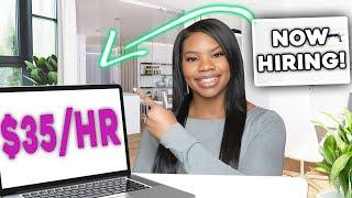 4 Hiring Immediately Work from Home Jobs Paying Up to $35 Per Hour!